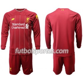 Camisetas Niños Liverpool Primera Equipacion 2019/2020 Manga Larga